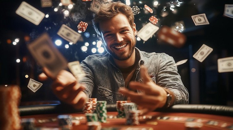 Ilustrasi keuntungan poin reward yang diolah menjadi bonus hiburan oleh pengguna